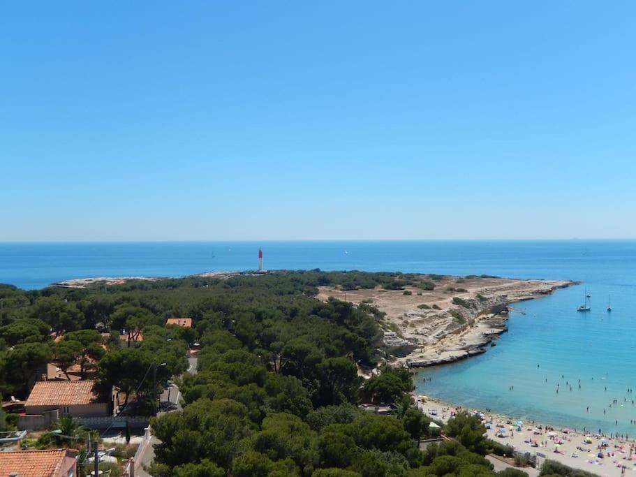 Reve De Vacances Studio Proche De La Plage Martigues Eksteriør bilde